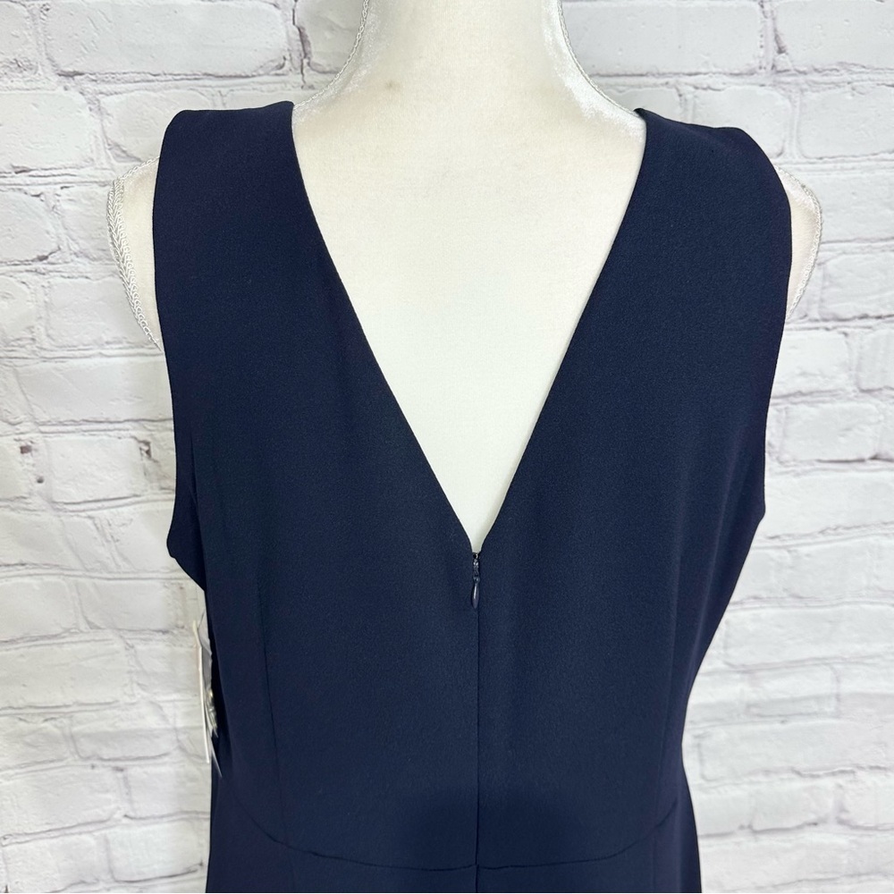 Nanette Lepore Navy Button-Detail Dress - Picture 10 of 15